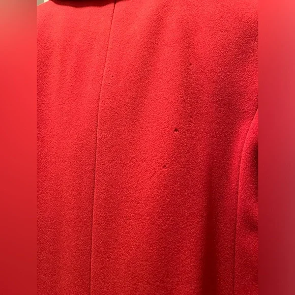 Cole Haan Red Pea Coat - Picture 10 of 10